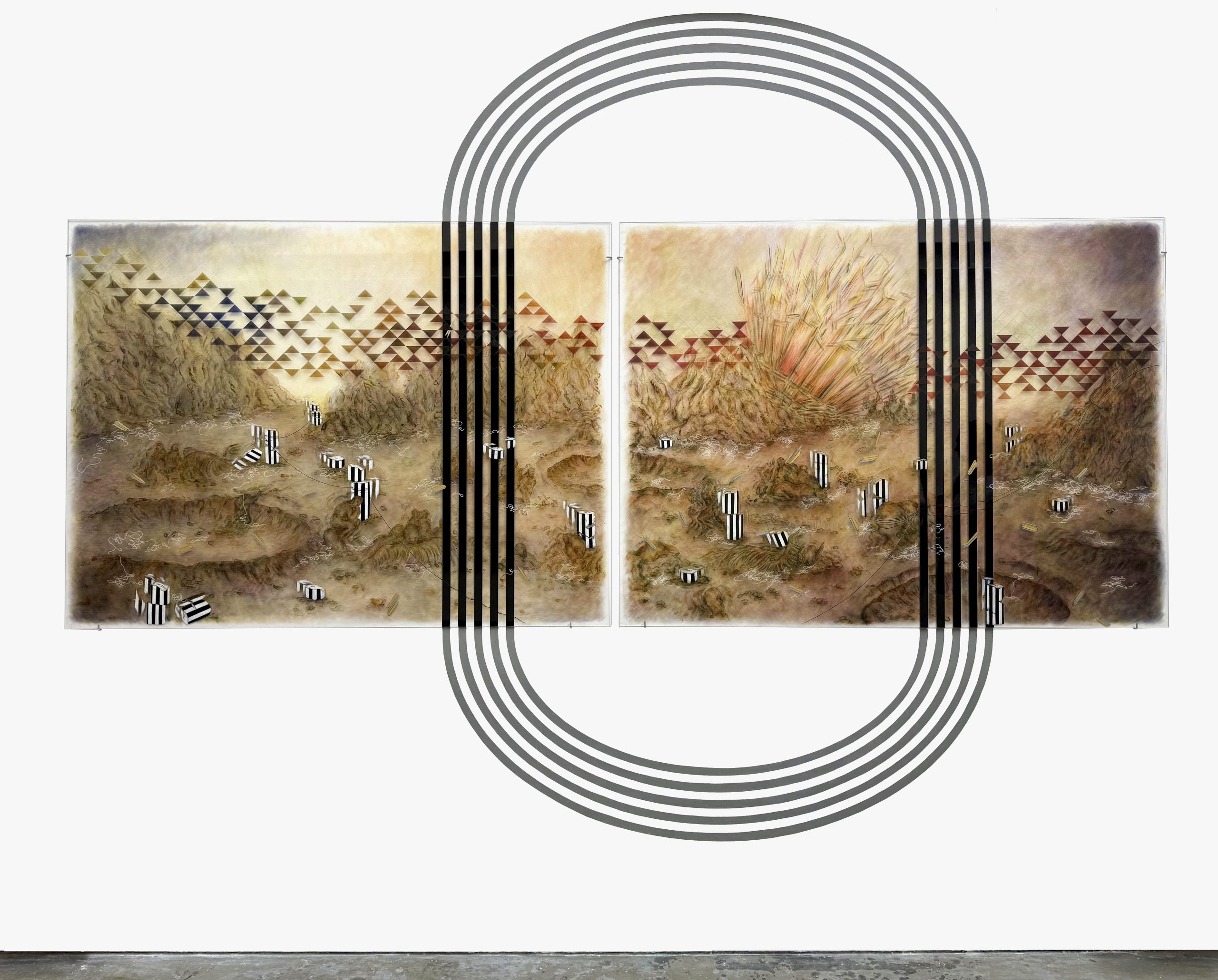 Folding Into Continuity — Installation
