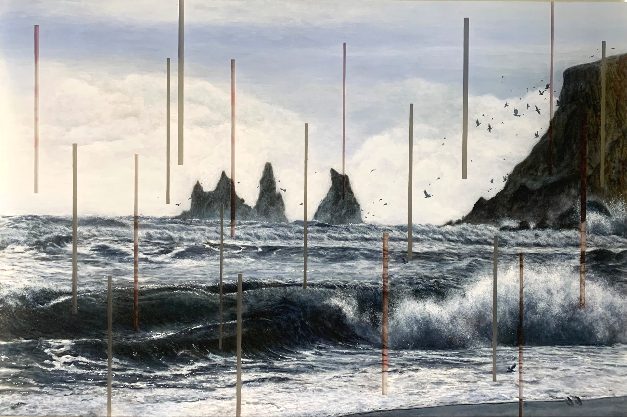 Reynisfjara-Low Tide, Shifting Light